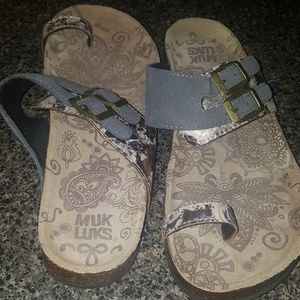 Muk Luk sandals